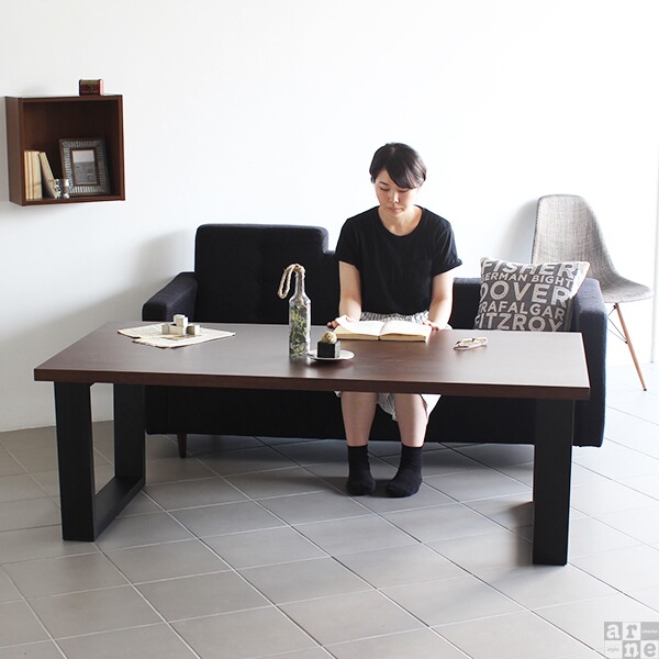 楽天市場】カフェテーブル 4人用 ダイニングテーブル ウォールナット