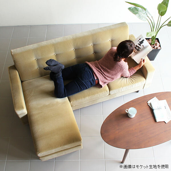 楽天市場】コーナーソファ ソファー 3人掛け コーナー カウチソファー