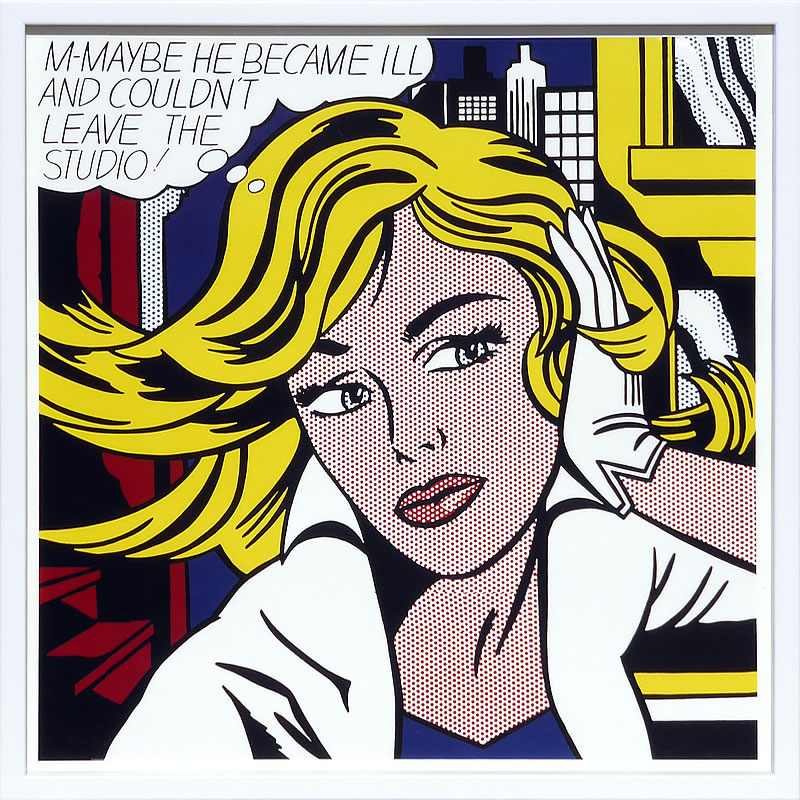 楽天市場】ロイ リキテンスタイン ポスター 絵画 アートパネル アート