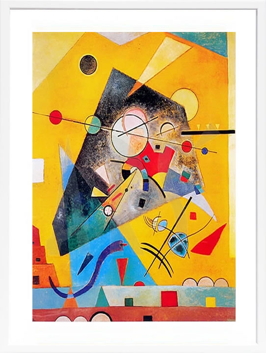 楽天市場】【ライセンスプリント】ワシリー カンディンスキー ポスター