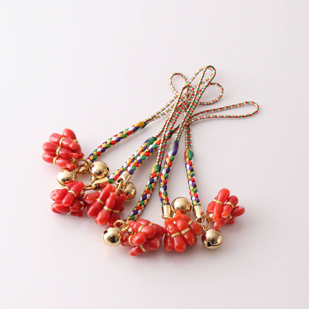 楽天市場】≪1年保証付き≫ 縁起よし♪日本産血赤珊瑚『六瓢』根付 3月