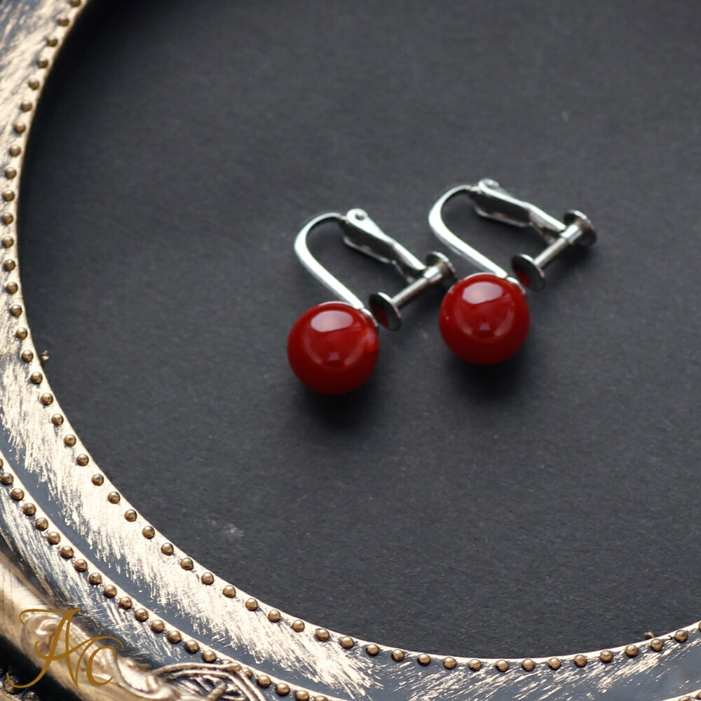 楽天市場】≪1年保証付き≫ 日本産血赤珊瑚7.8ミリ玉プラチナ