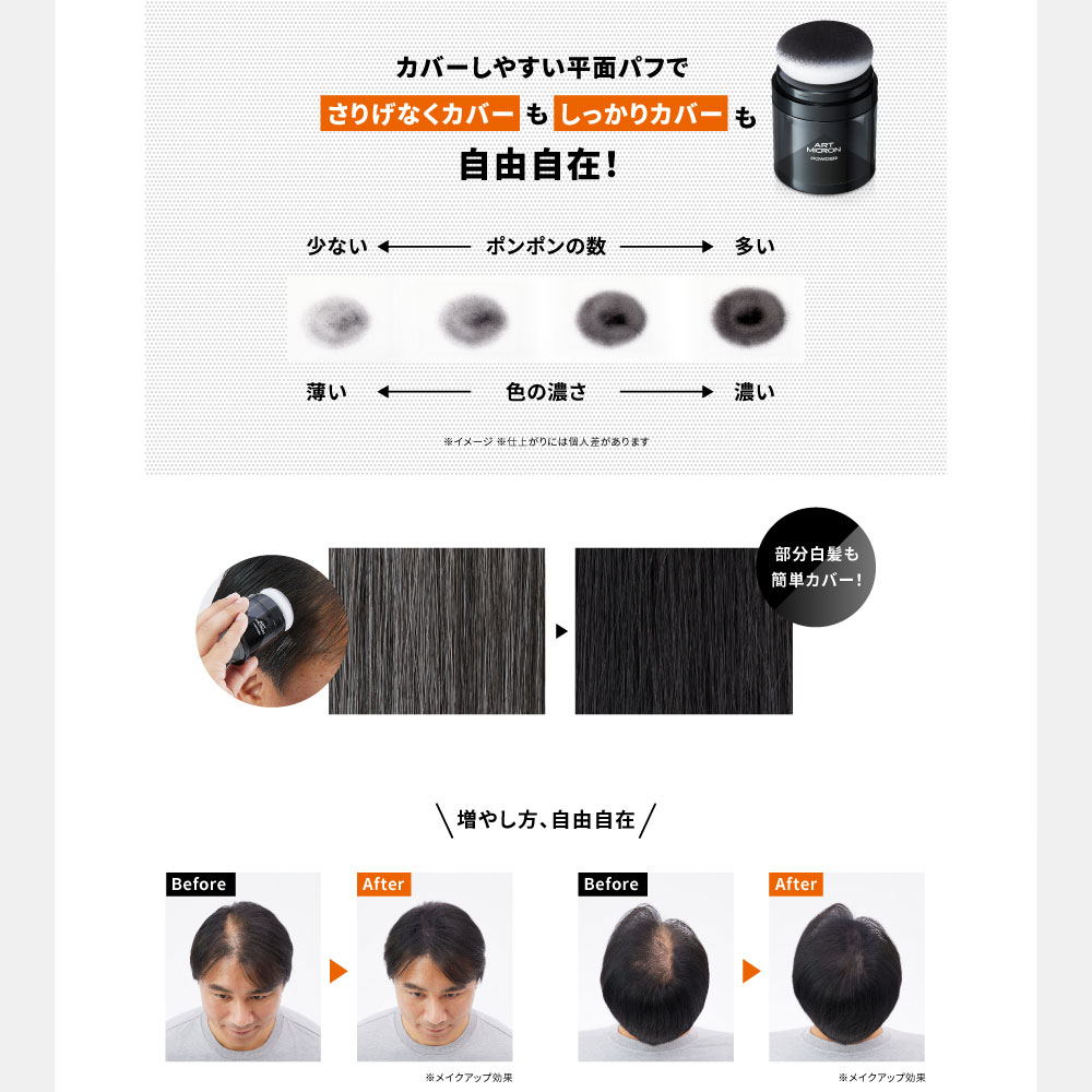 楽天市場】公式 アートネイチャー アートミクロン パウダー 20g 薄毛