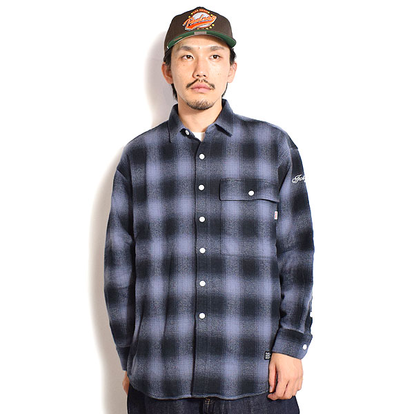 楽天市場】FAT エフエーティー MAC SMOKY メンズ シャツ ネルシャツ