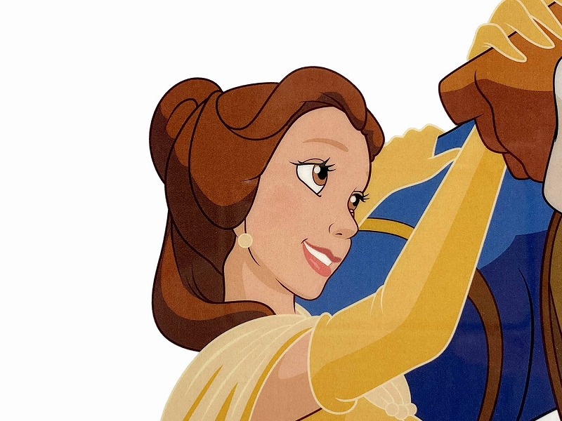 楽天市場】【レビュー特典付き】ディズニー セル画「美女と野獣」額縁2