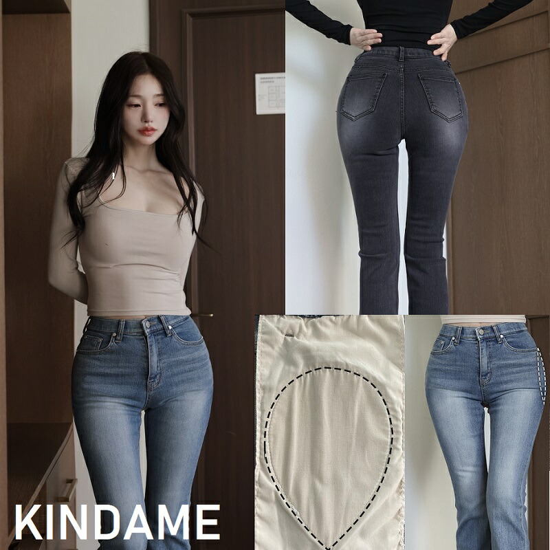 楽天市場】KINDAME (カインダメ) Pelvic Volume-Up High-Waisted Semi