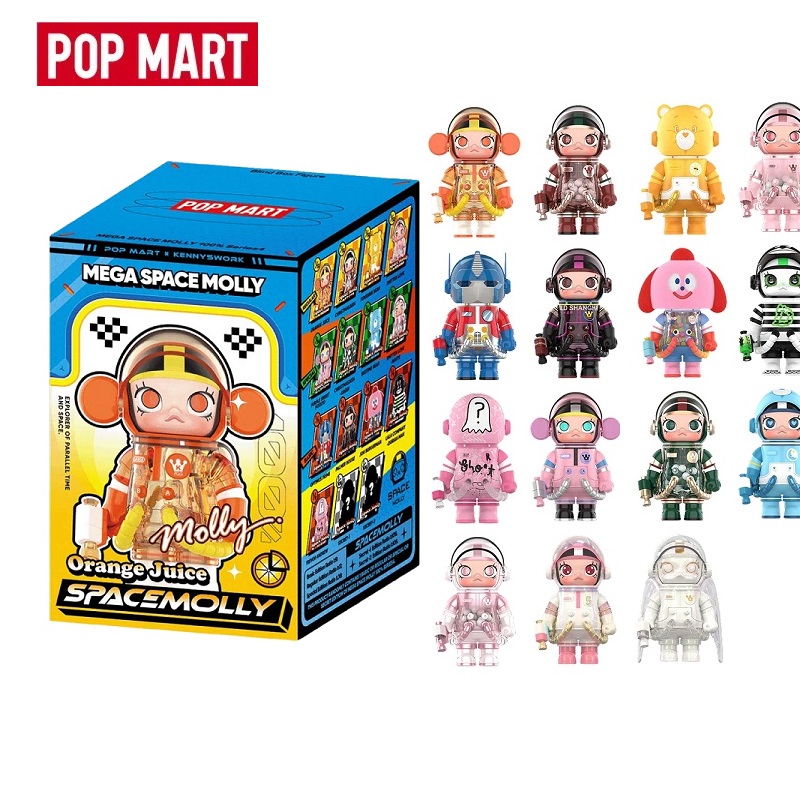 楽天市場】【◇正規品◇】Pop Mart Mega Space Molly 100% Series 4