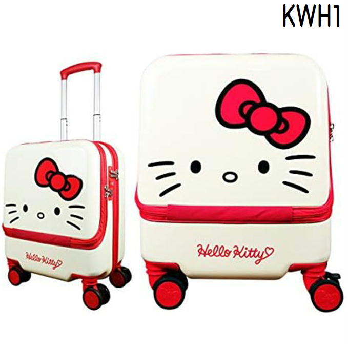 楽天市場】スーツケース ハローキティフロントポケット付 HK-SUC-04