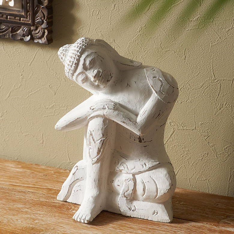 楽天市場】オブジェ 仏陀 ブッダ 仏像 置き物 飾り 置物 装飾 約 W