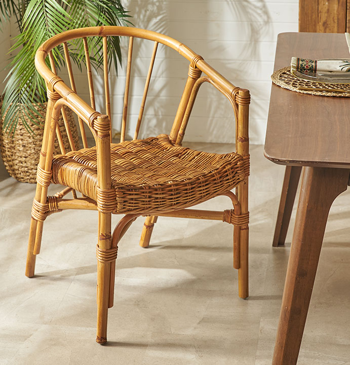 楽天市場】【SALE期間限定10%OFF】 ラタンチェア ダイニング チェア