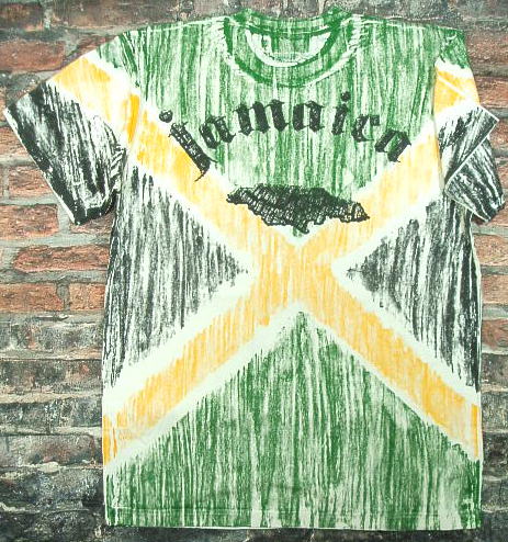 楽天市場】ラスタ＆レゲエ ジャマイカ国旗Tシャツ【サイズ：M