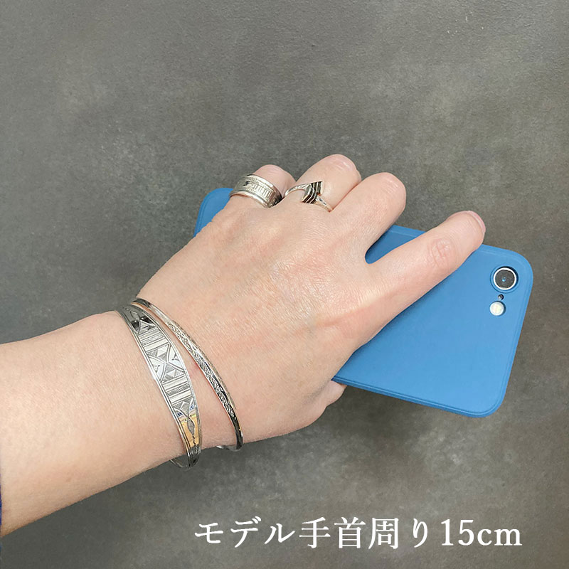 楽天市場】トゥアレグ バングル シルバー エボニーウッド 黒檀 Touareg