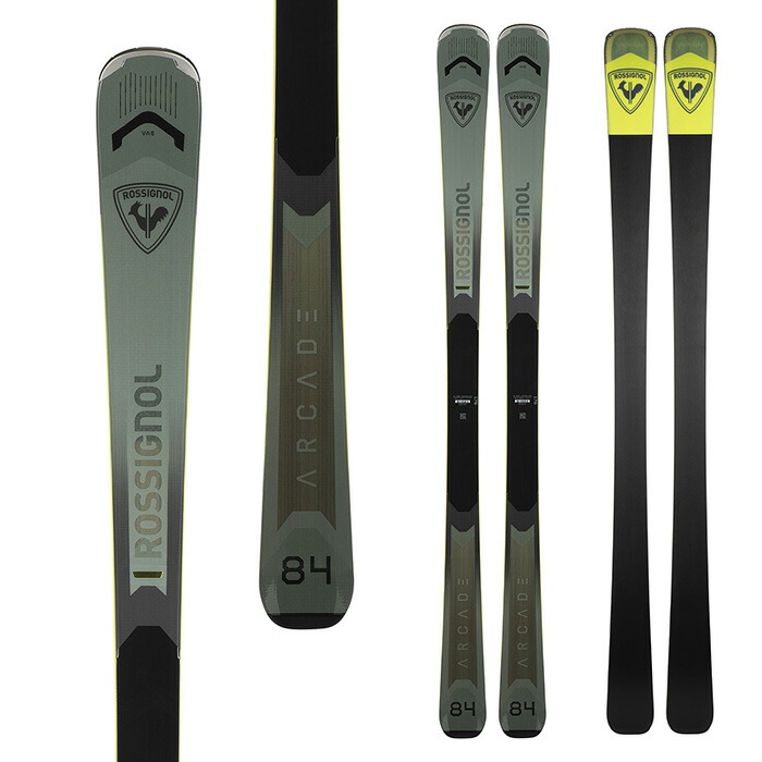 楽天市場】ROSSIGNOL ロシニョール スキー板 ARCADE 84 + NX 11GW