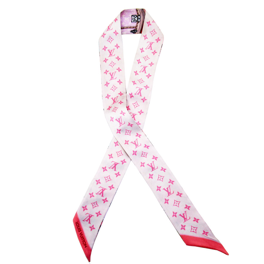 楽天市場】ルイ ヴィトン LOUIS VUITTON スカーフ バンドーBB シルク