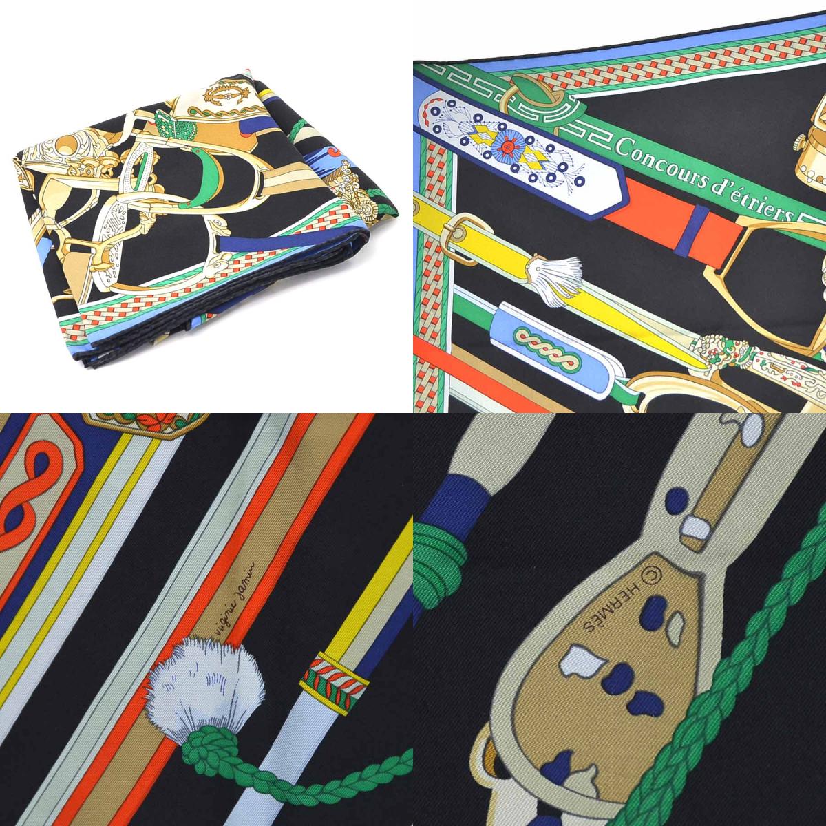 楽天市場】エルメス HERMES スカーフ カレ90 Concours detriers