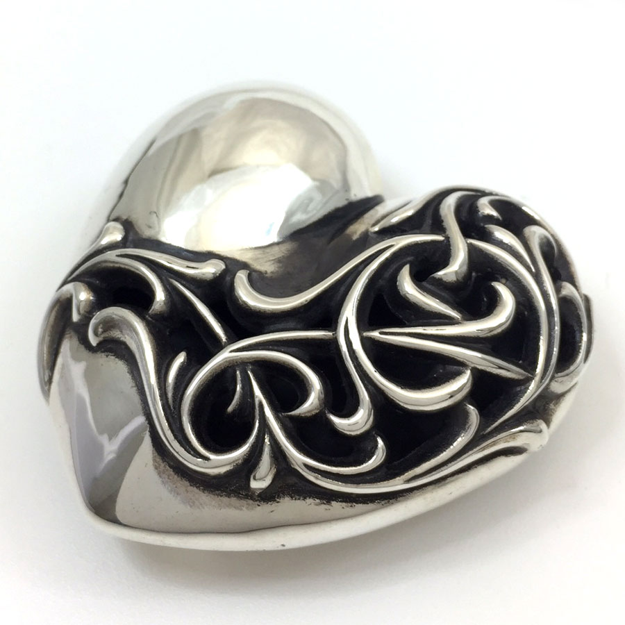 楽天市場】【新品】【未使用】クロムハーツ バックル ハート ラージ