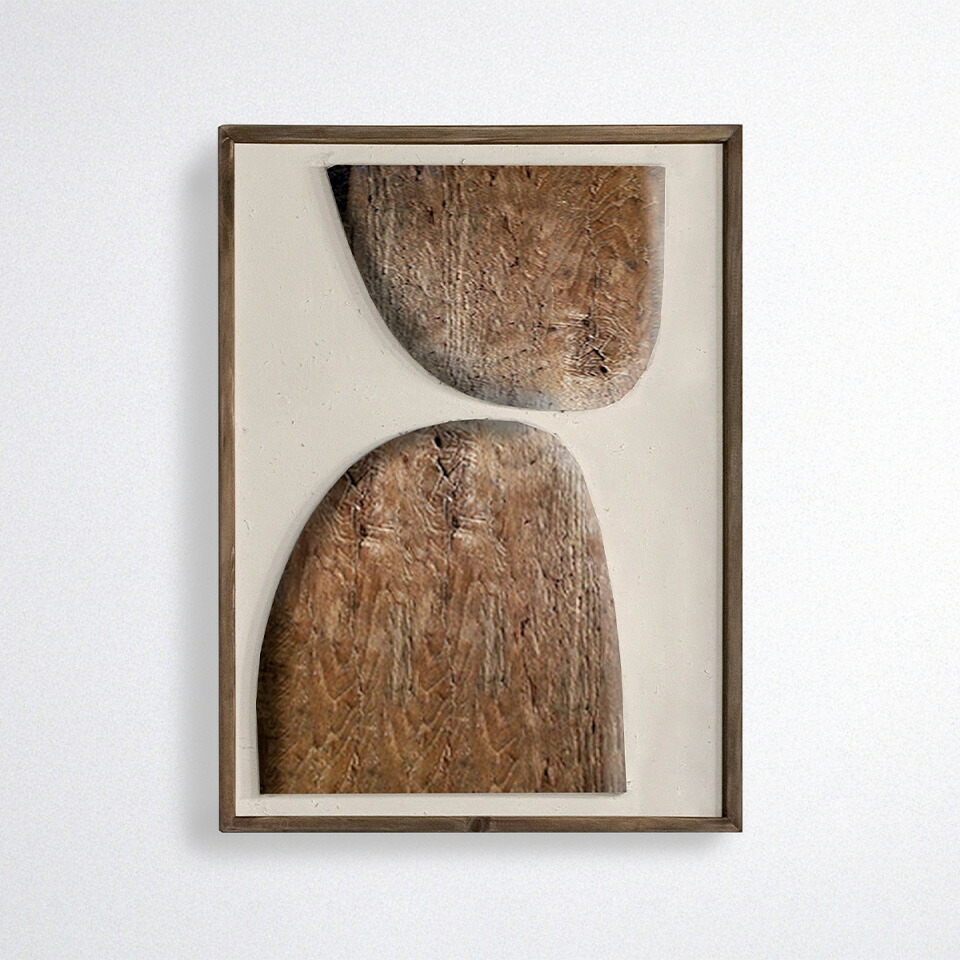 楽天市場】アートパネル 木製 約62×82cm フレーム ウォール 壁掛け