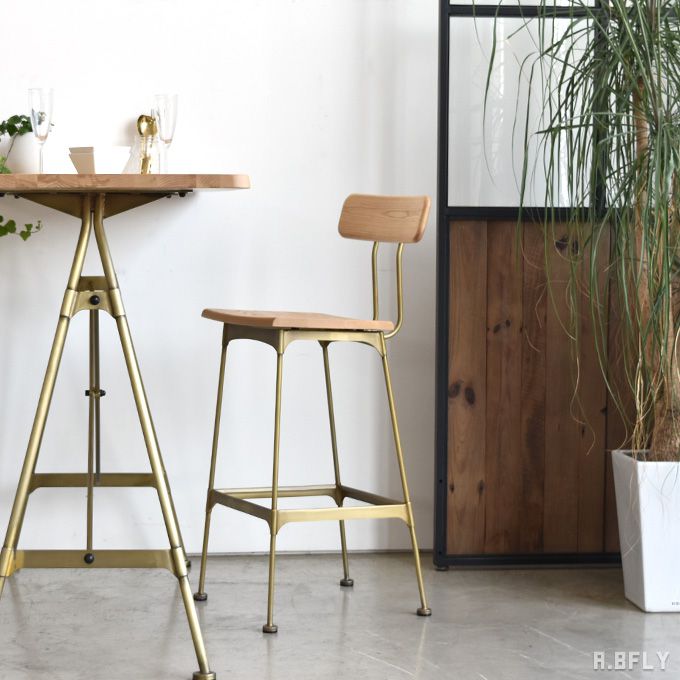 楽天市場】ハイチェア 1脚 椅子 イス カウンターチェア バーチェア