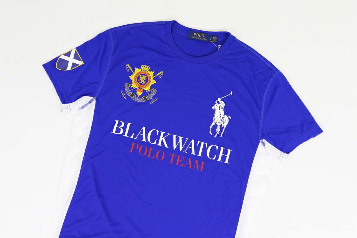 美品ポロバイラルフローレンビックポニー刺繍ロゴBLACKWATCH