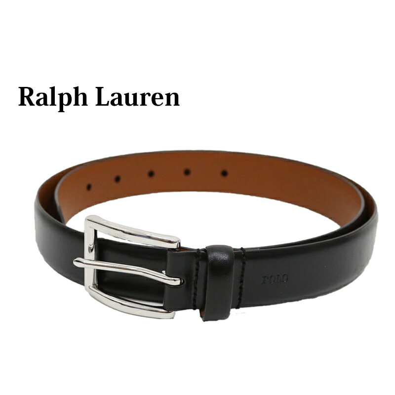 楽天市場】ポロ ラルフローレン メンズ イタリアンレザー レザーベルト