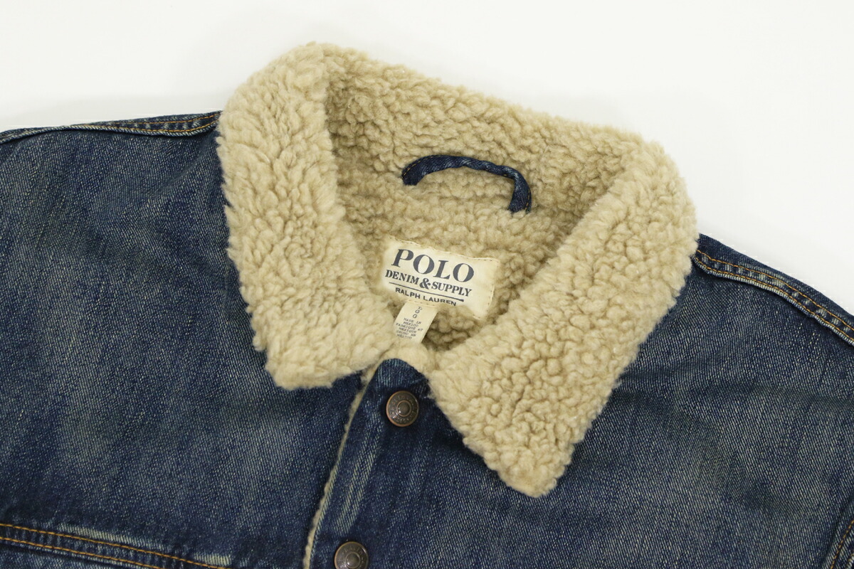 楽天市場】デニム&サプライ ラルフローレン メンズ ボア ライナー