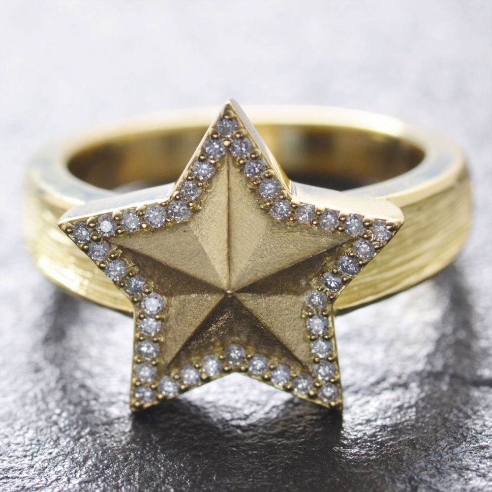 楽天市場】【ポイント10倍☆23:59まで!】指輪 メンズリング 18金 K18