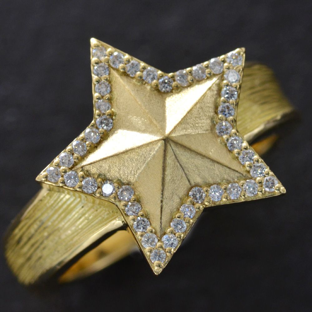 楽天市場】【ポイント10倍☆23:59まで!】指輪 メンズリング 18金 K18