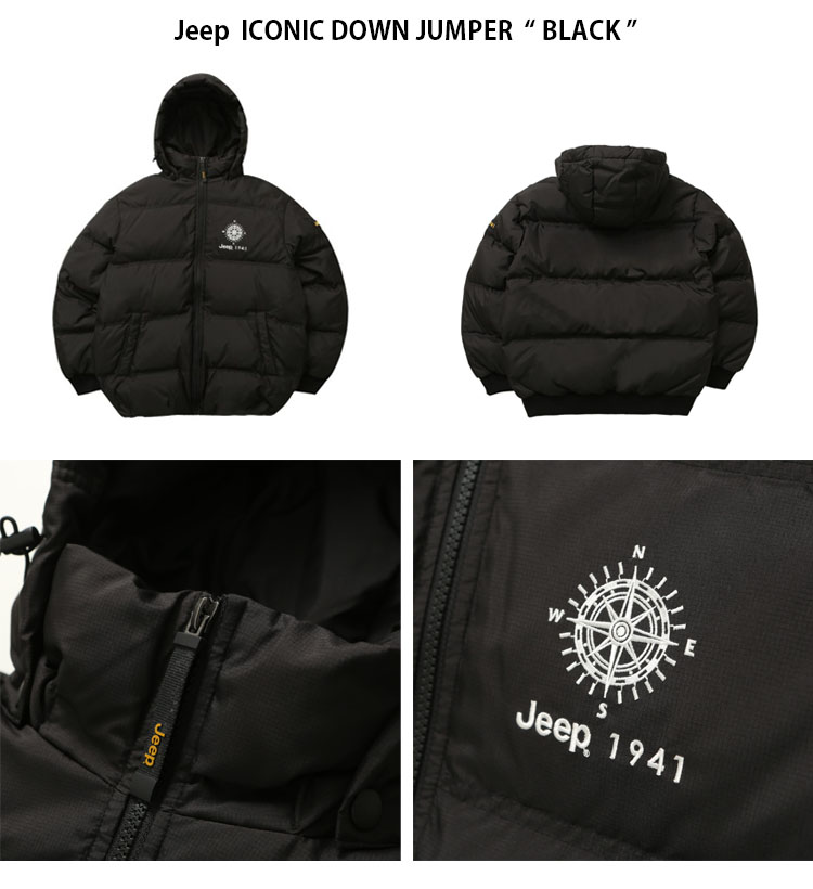 楽天市場】Jeep ジープ ダウンジャケット ICONIC DOWN JUMPER アイ