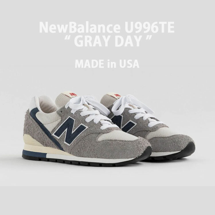 楽天市場】New Balance ニューバランス スニーカー U996TE GRAY NAVY