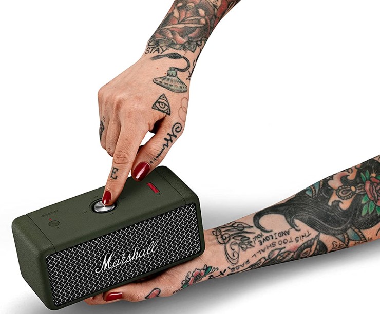 楽天市場】Marshall スピーカー Emberton 緑 Green マーシャル エム