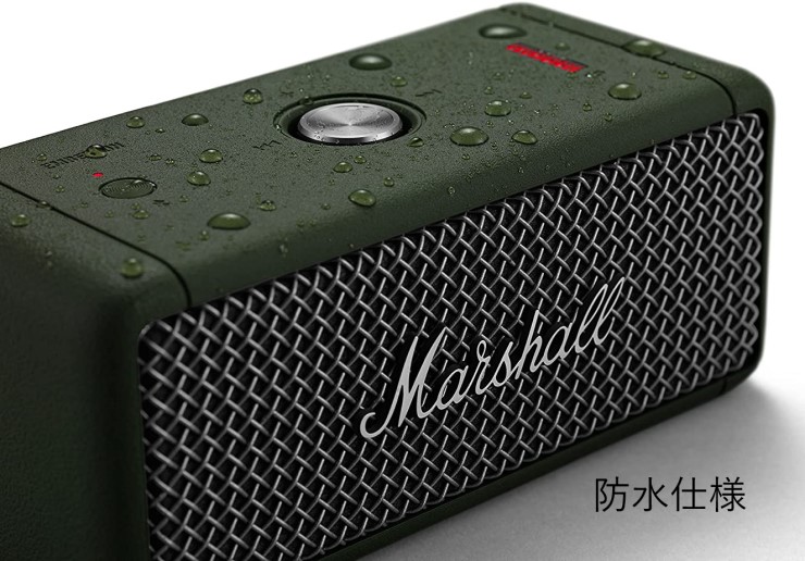 楽天市場】Marshall スピーカー Emberton 緑 Green マーシャル エム