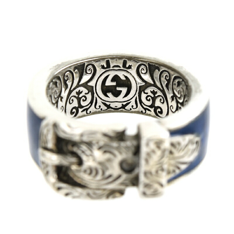 楽天市場】グッチ グッチガーデン 指輪 SV925 シルバー 498500 15号