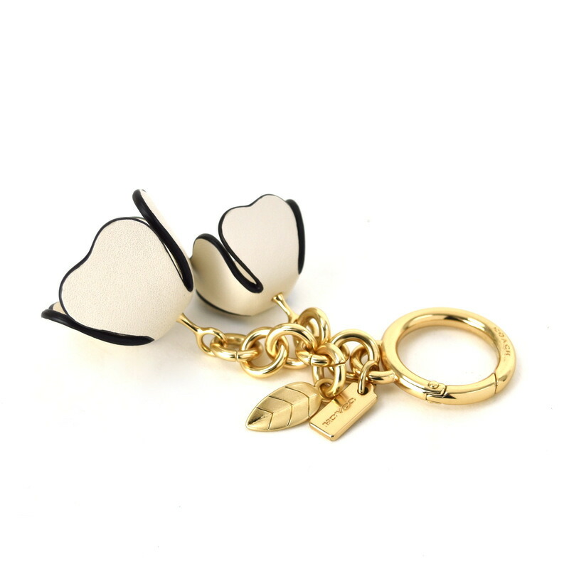 楽天市場】コーチ エッセンシャル ティー ローズ バッグ チャーム