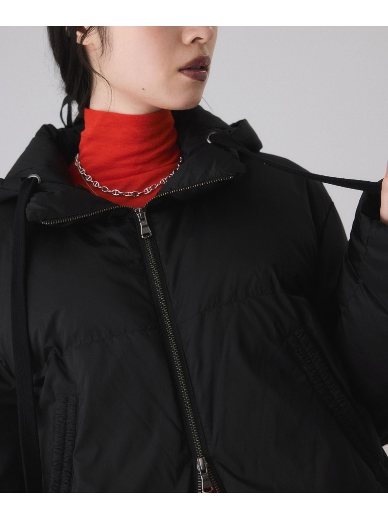 楽天市場】【サステナブル】2WAYフーディショートダウン/撥水 ADAM ET