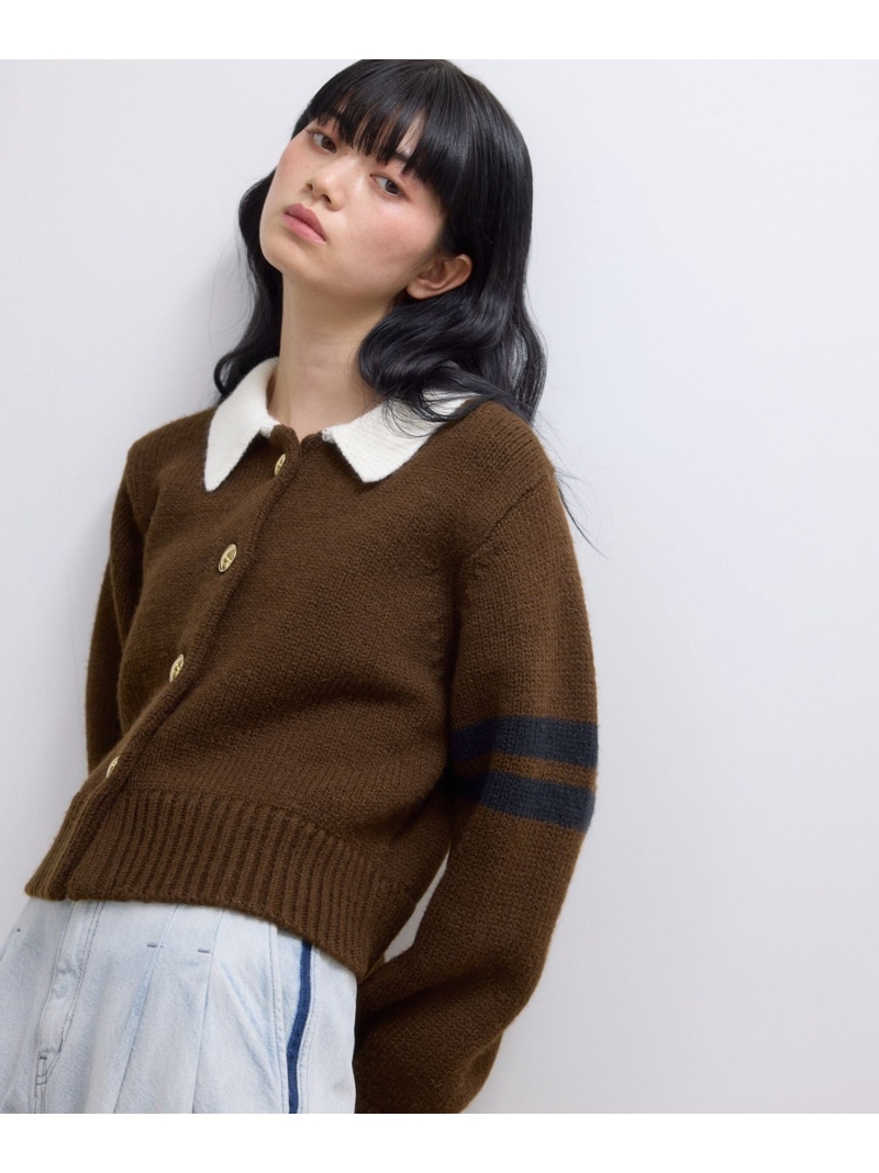 楽天市場】【WEB限定】ポロニットカーディガン ADAM ET ROPE' FEMME