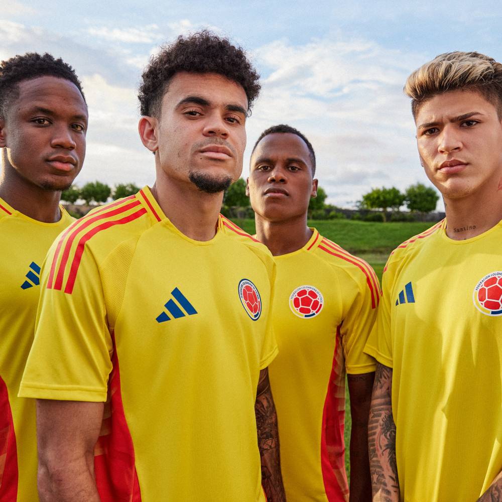 コロンビア代表 2014 ホーム 長袖 ユニフォーム Adidas 2XO コロンビア