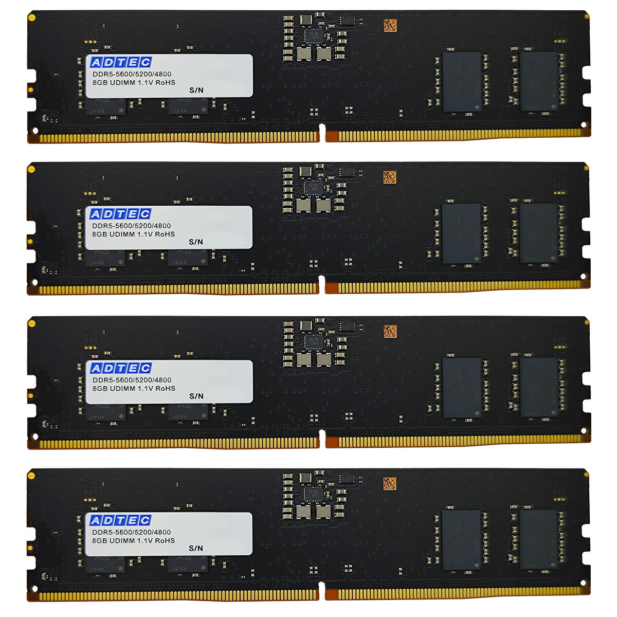 楽天市場】アドテック メモリ DDR5-5600 UDIMM 8GB 16GB 32GB 64GB