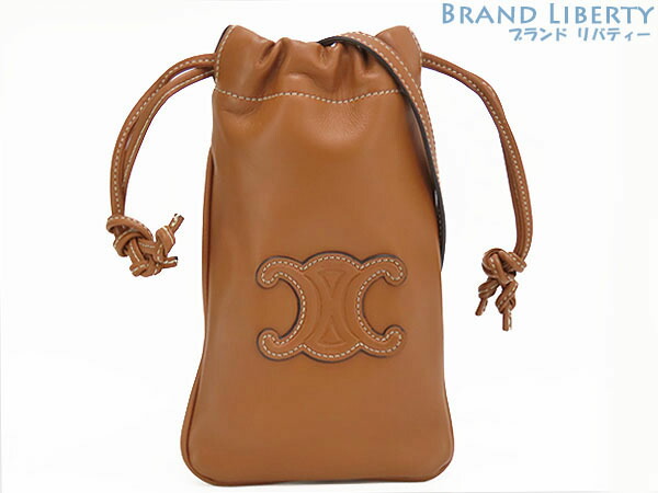 楽天市場】【超美品】セリーヌ CELINE キュイル トリオンフ ドロー