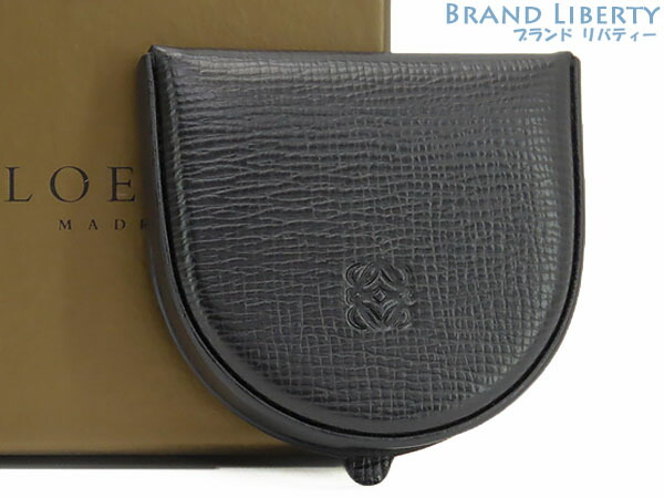 楽天市場】【レア新古品】ロエベ LOEWE アナグラム 半円 コインケース