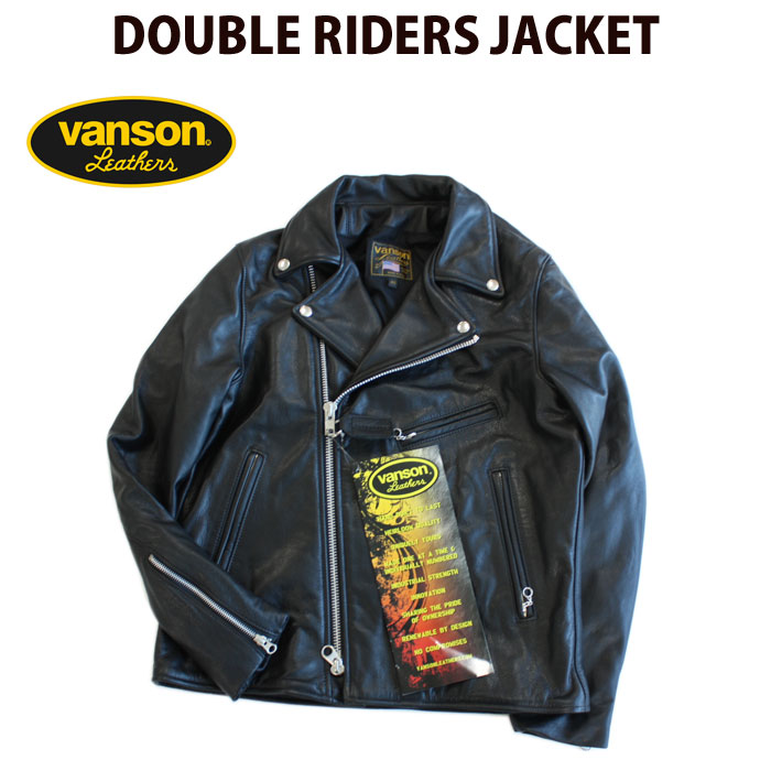 楽天市場】【処分SALE】VANSONバンソン C2R DOUBLE RIDERS JACKET