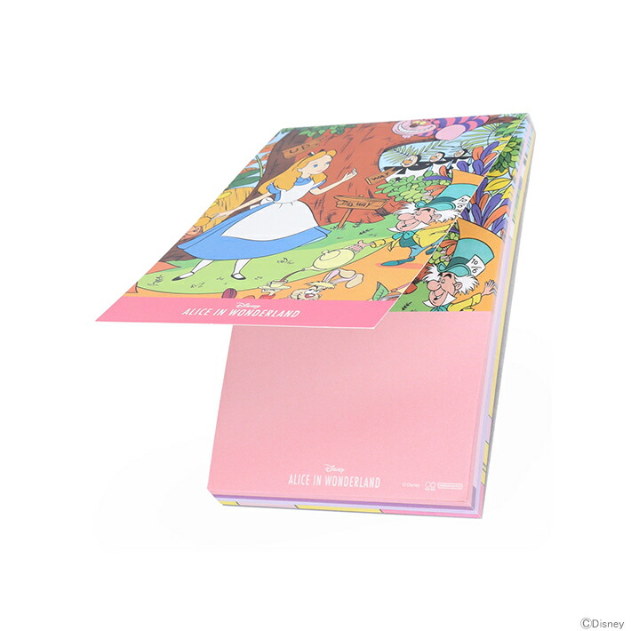 楽天市場】ディズニー ふしぎの国のアリス メモ A6 レトロアート