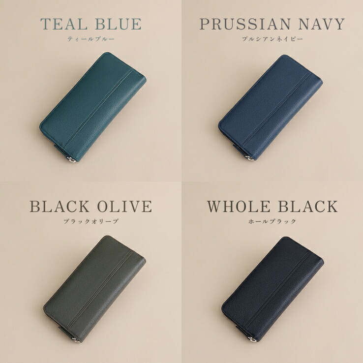 楽天市場】【楽天1位】ラウンドファスナー長財布 長財布 本革 大きく