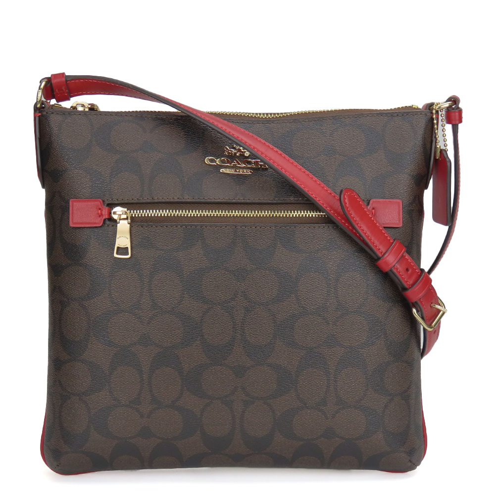 楽天市場】【中古】 コーチ ショルダーバッグ C1554 シグネチャー PVC