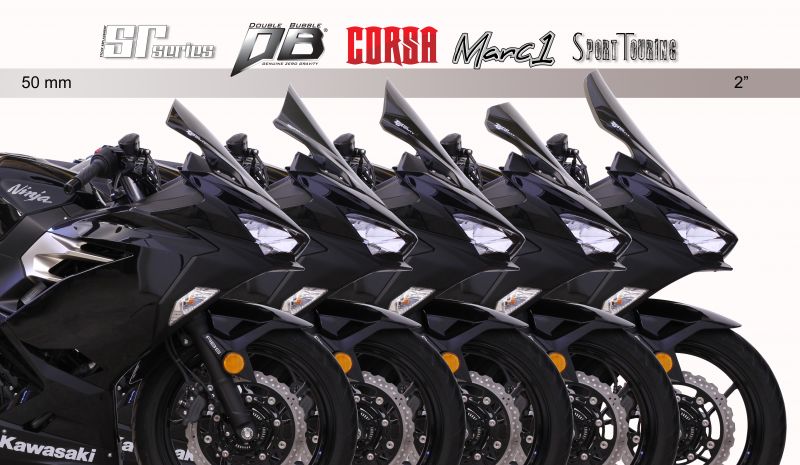 楽天市場】Ninja400（ニンジャ）18年 スクリーン スポーツツーリング