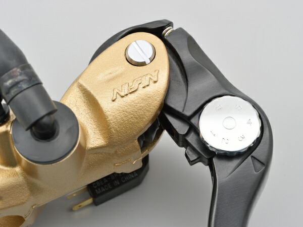 楽天市場】ZX-9R ニッシン ラジアルブレーキマスター縦型φ19 ゴールド