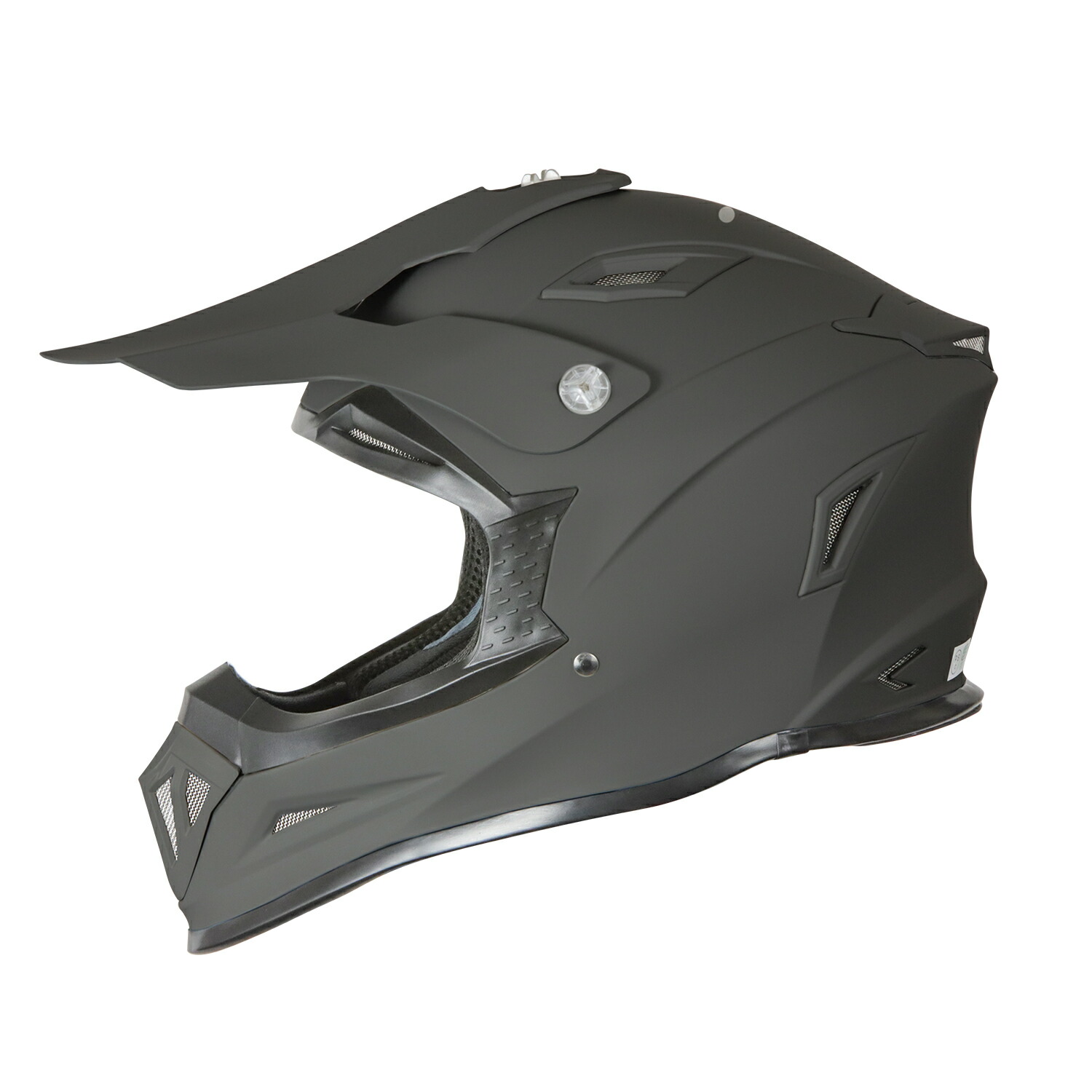 楽天市場】バイク ヘルメット オフロード ブラック マットブラック