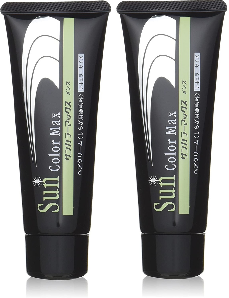 楽天市場】サンカラーマックス メンズ ヘアカラーリング ブラック 男性