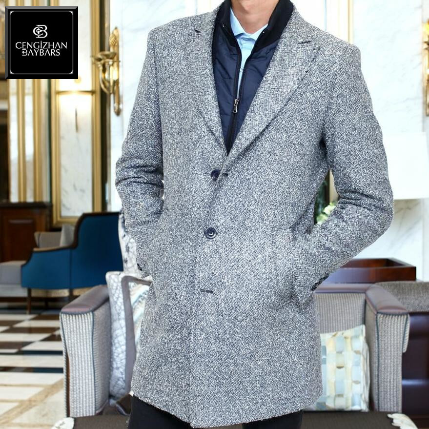 楽天市場】チェスターコート ハーフコート メンズ ツイードコート