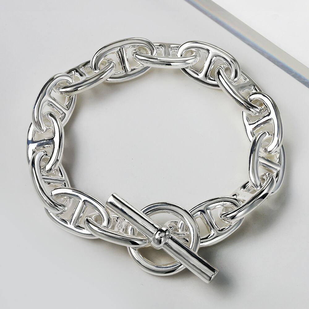 楽天市場】Binich(ビニッチ) 幅12mm アンカー チェーン ブレスレット