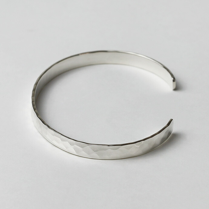 楽天市場】Binich(ビニッチ) 定番 槌目 プレーン バングル 平打ち